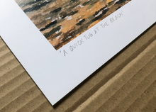 Load image into Gallery viewer, Quick Tug at the Beach A3 - Signed Edition of 20