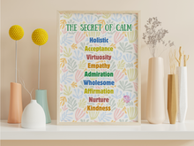Load image into Gallery viewer, Secret of Calm Wall Art Print