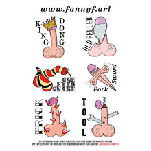Load image into Gallery viewer, Willie Tattoos