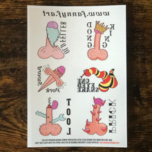 Load image into Gallery viewer, Willie Tattoos