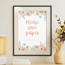 Load image into Gallery viewer, Please Save Paper…