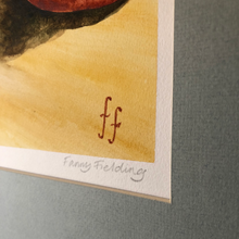 Load image into Gallery viewer, Teabagging Husband Squeezes... Framed Painting