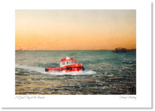 Load image into Gallery viewer, A Quick Tug at the Beach