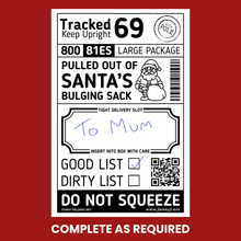 Load image into Gallery viewer, Tracked 69 Labels
