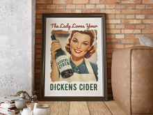 Load image into Gallery viewer, Dickens Cider - Wall Art Print
