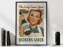 Load image into Gallery viewer, Dickens Cider - Wall Art Print
