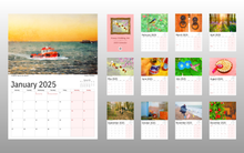 Load image into Gallery viewer, A3 Wall Calendar 2025 - DISPLAY STOCK
