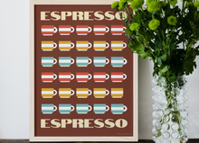 Load image into Gallery viewer, OCD Espresso Cups - A3 Print
