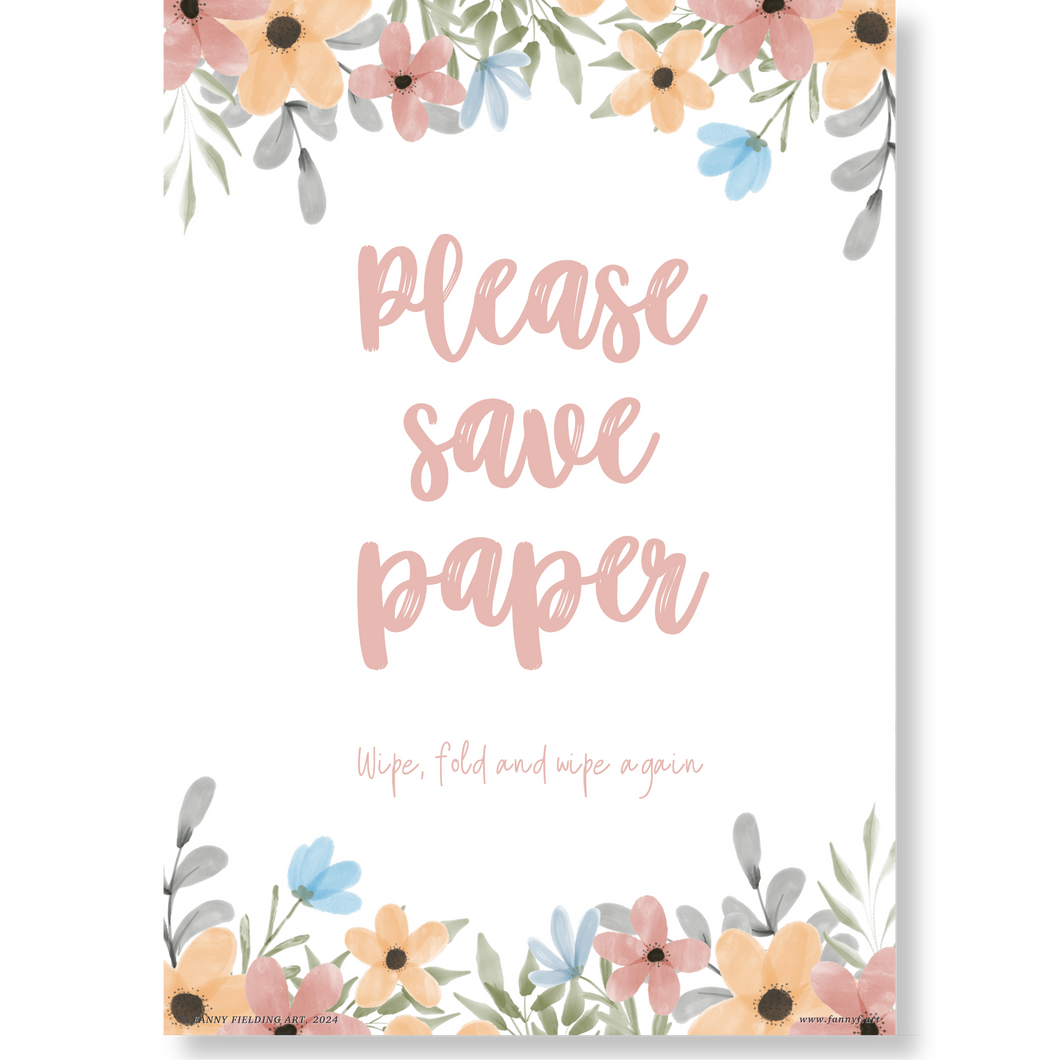 Please Save Paper…