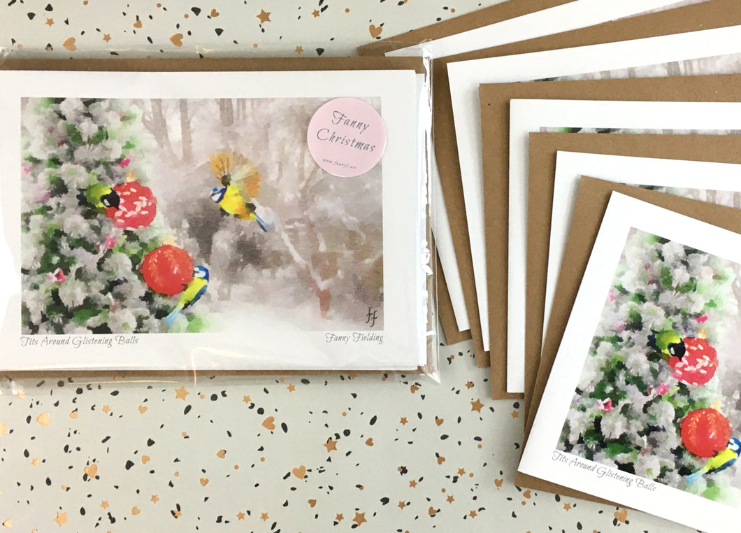 A5 Christmas Cards x 5 - LIMITED STOCK
