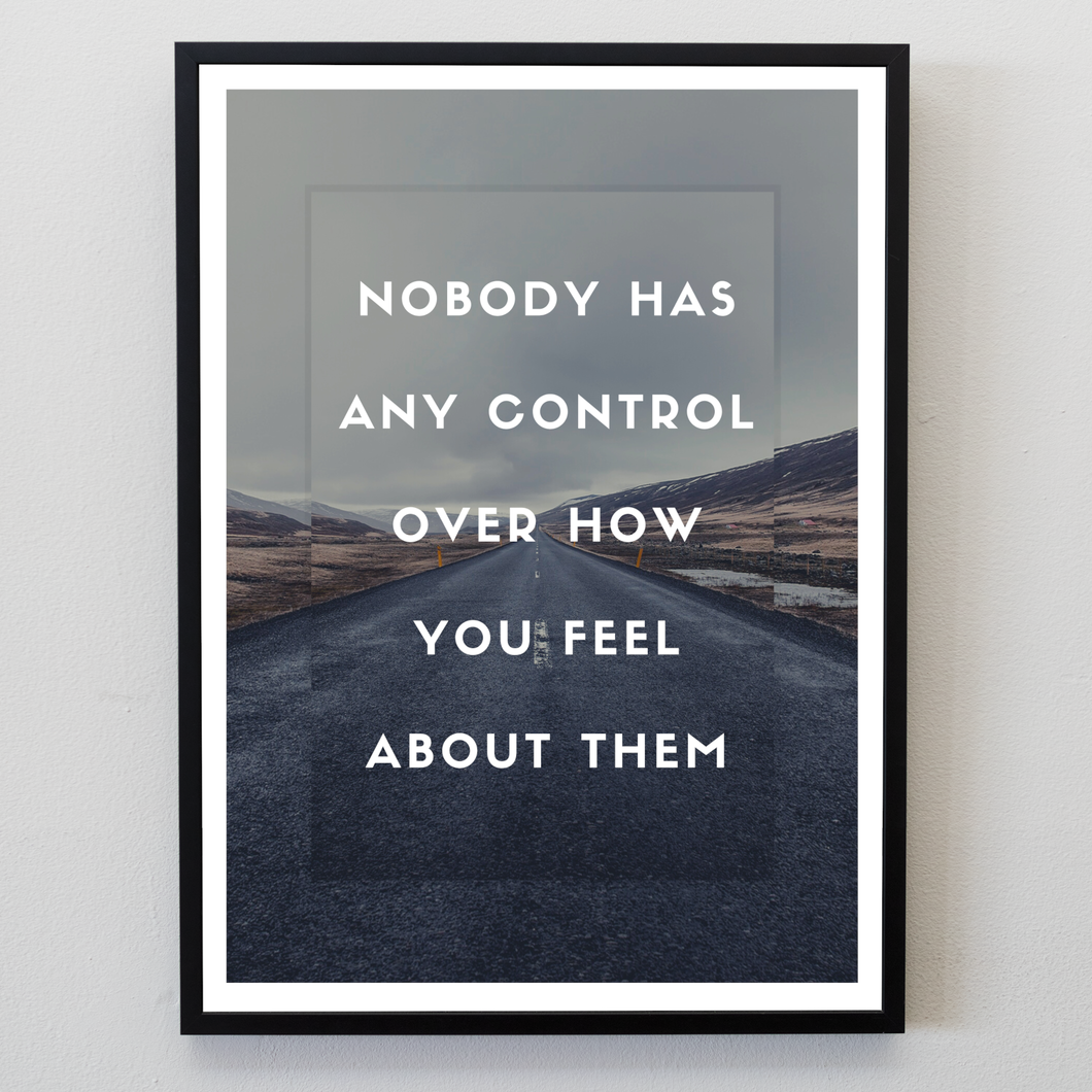 Nobody Has Any Control...